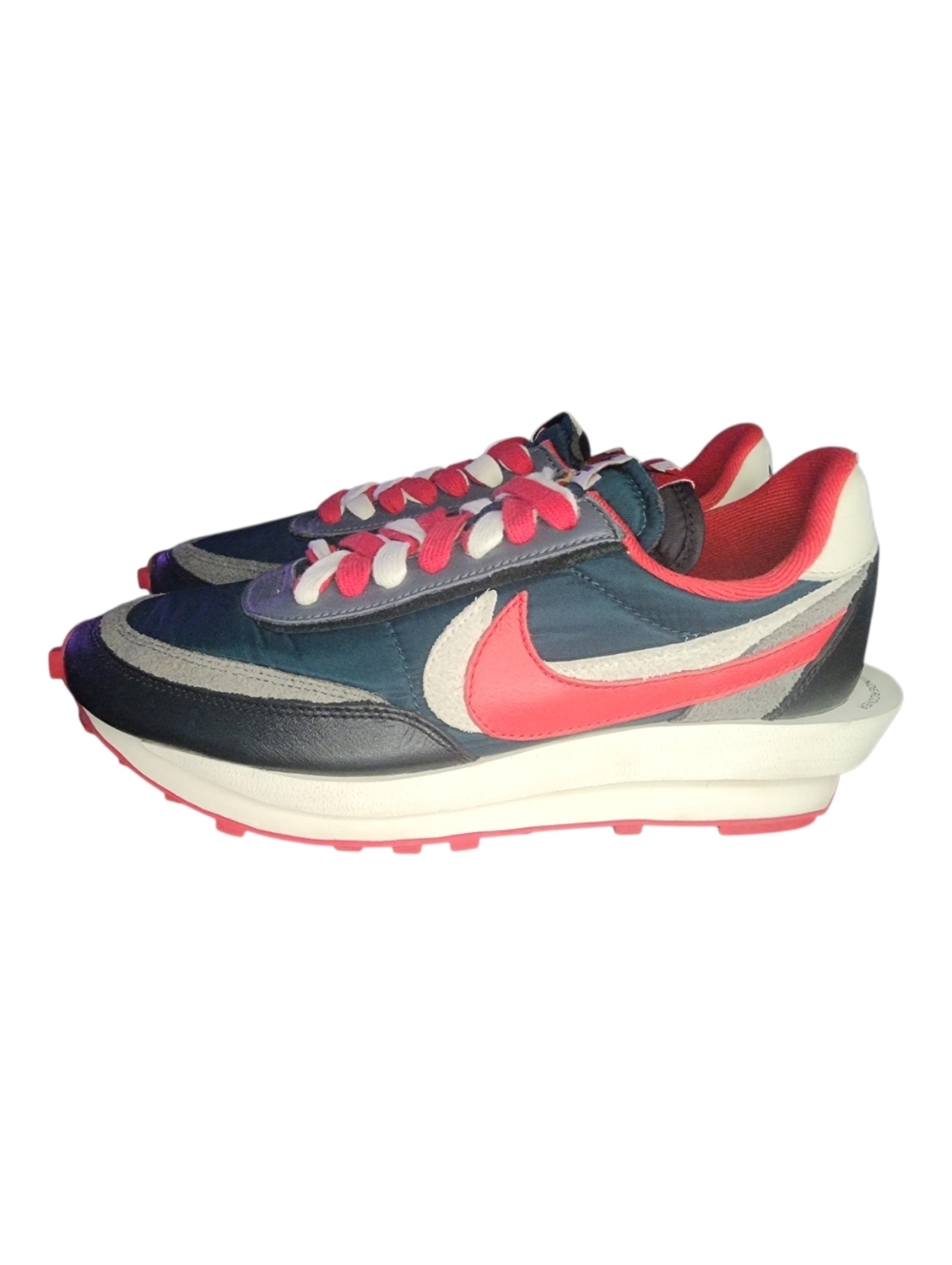 Nike x sacai x Undercover LD Waffle 'Midnight Spruce University Red', Mens 10 - Picture 3 of 10